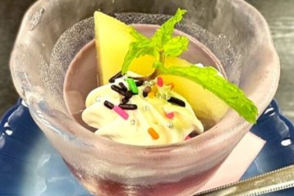 葡萄ゼリーラフランス